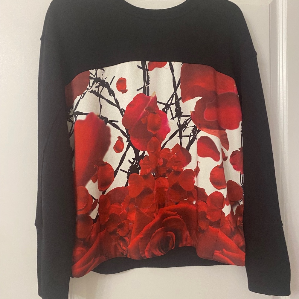 Philipp Plein Black/Red/White Ladies Sweatshirt size S